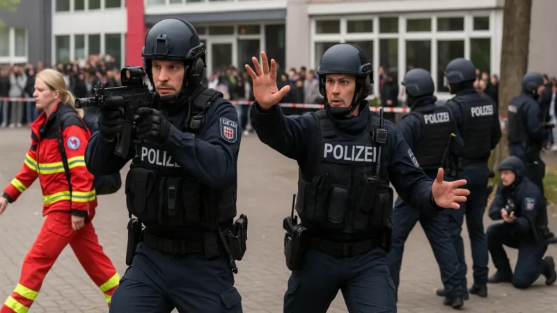Messerangriff an Schule in Essen
