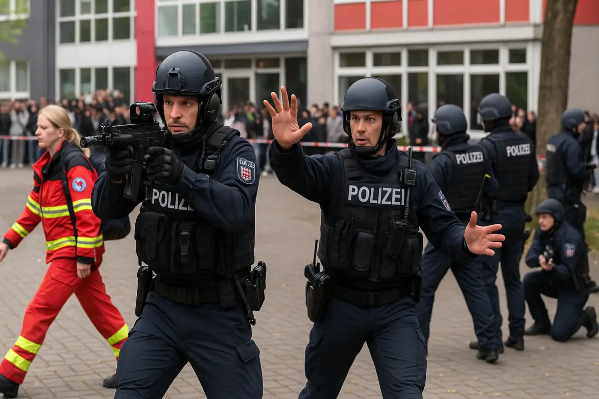 Messerangriff an Schule in Essen