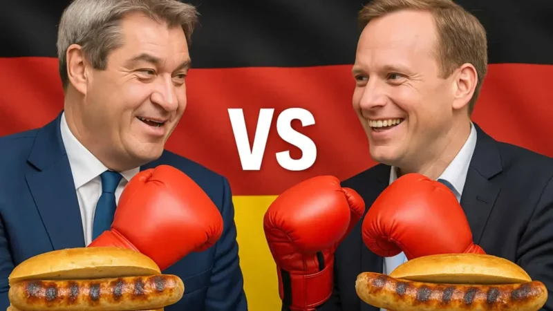 Bratwurst-Streit: Söder fordert Wettessen