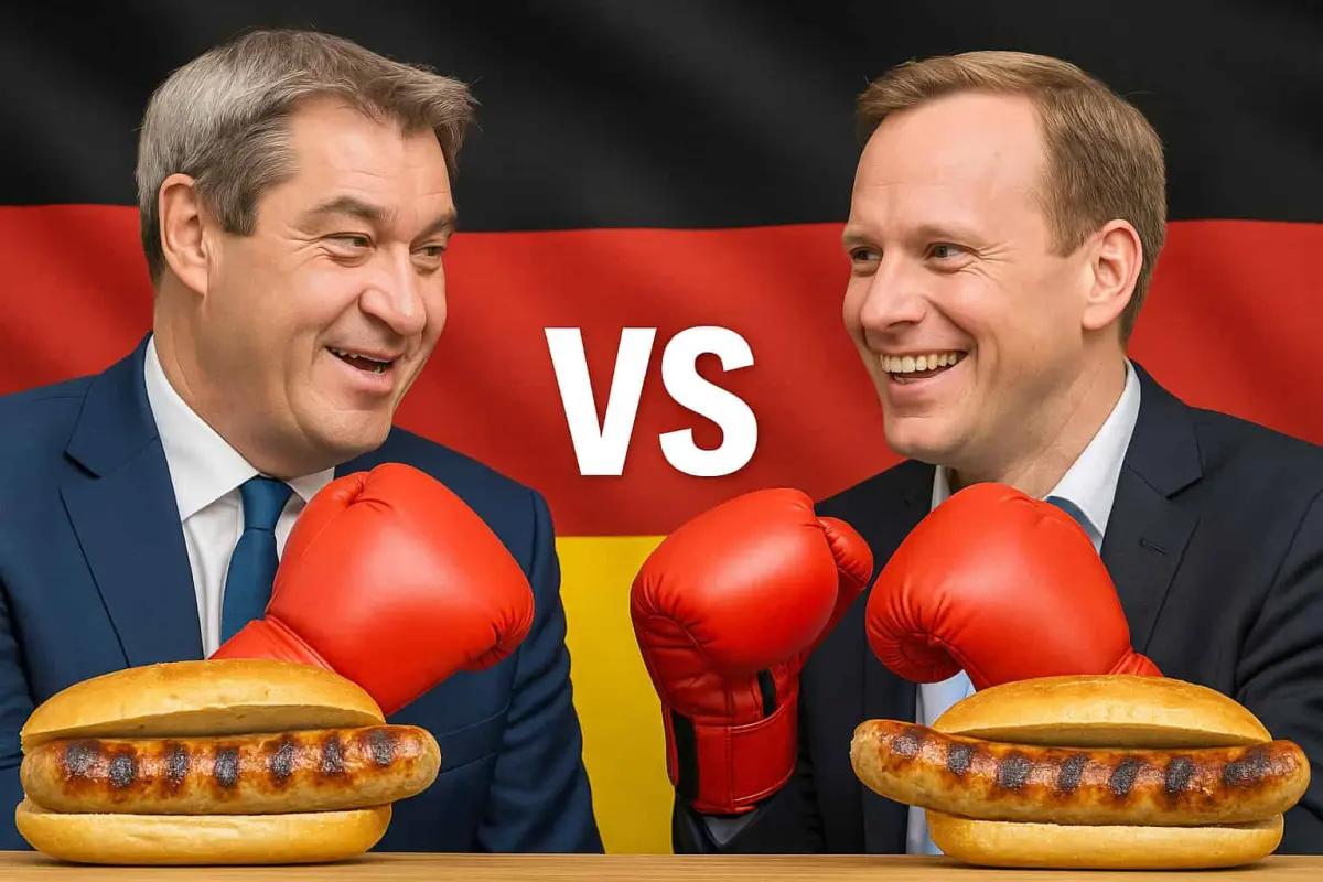 Bratwurst-Streit: Söder fordert Wettessen