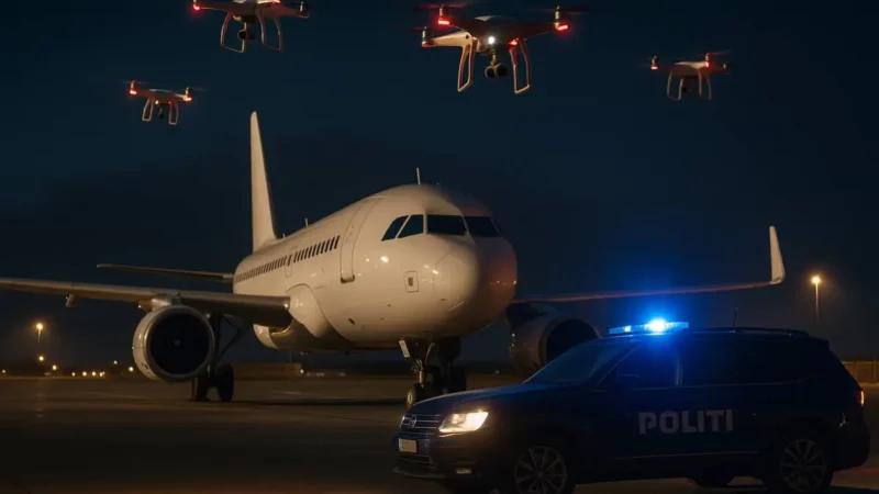 Neue Drohnen-Sichtung: Aalborg Airport gesperrt