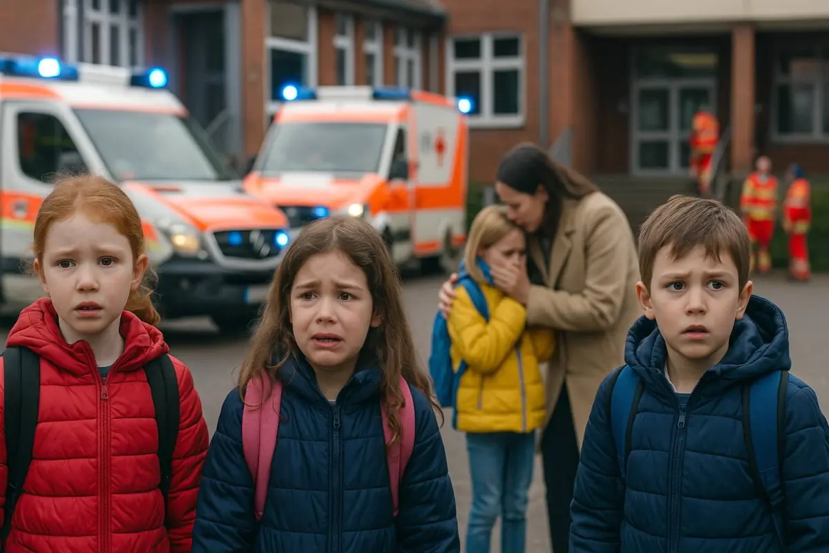 Reizgas-Angriff in Hanau: 20 Kinder verletzt