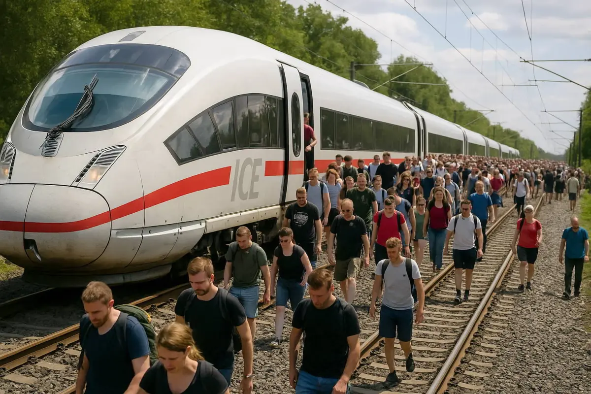 Betrunkener legt ICE-Strecke bei Hannover lahm