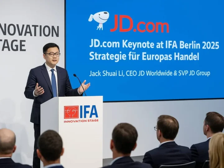 JD.com-Keynote: Europas Handel im Fokus