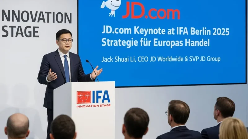 JD.com-Keynote: Europas Handel im Fokus