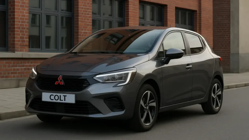 Mitsubishi Colt eingestellt