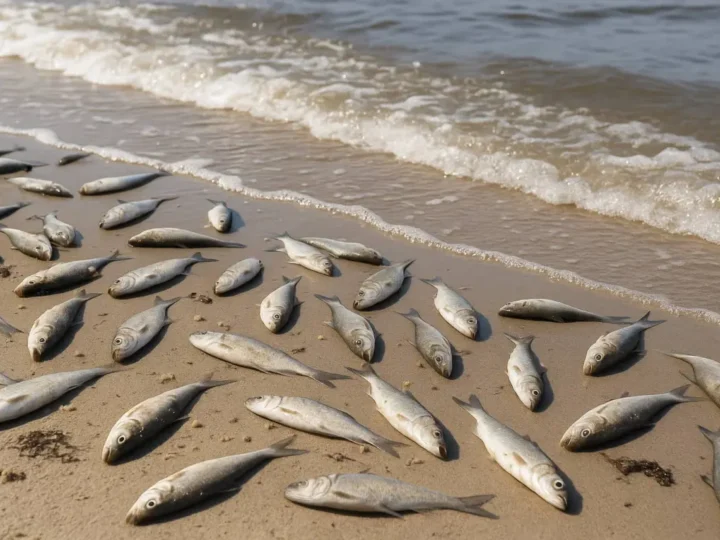 Fischsterben an der Ostsee: Polizei beruhigt