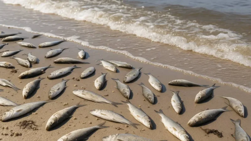 Fischsterben an der Ostsee: Polizei beruhigt
