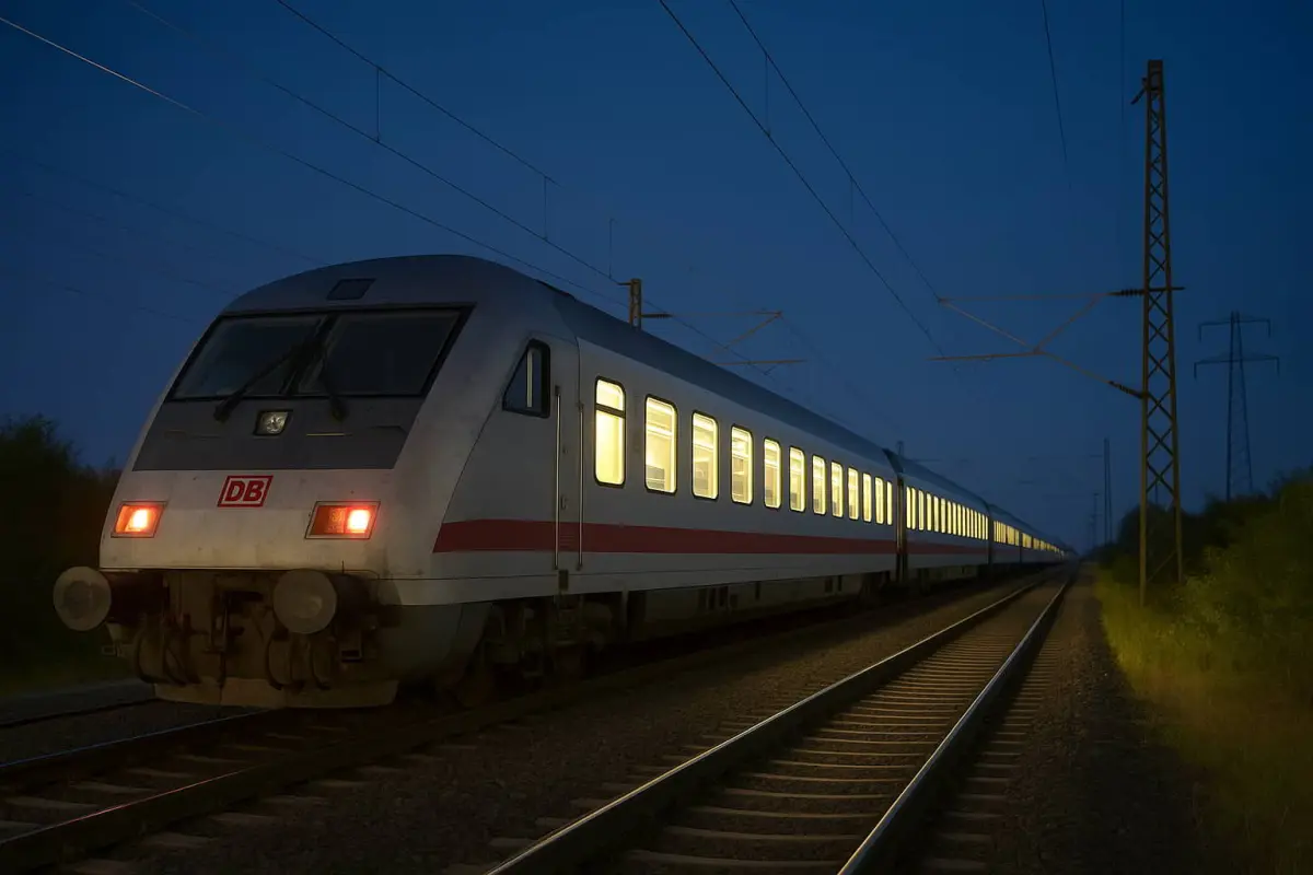 IC bleibt stehen: 200 Reisende im Dunkeln