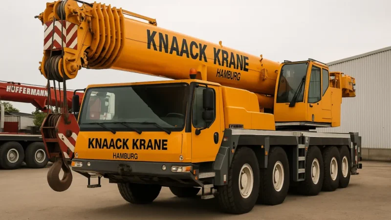 Insolvenz schockiert: Knaack-Krane in der Krise