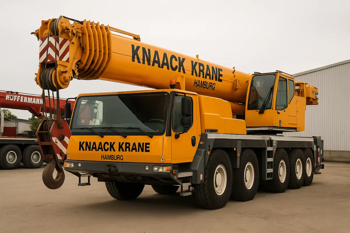 Insolvenz schockiert: Knaack-Krane in der Krise