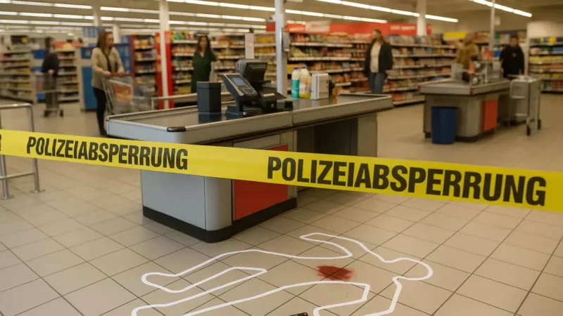 Jugendlicher in Lemgo im Supermarkt erstochen