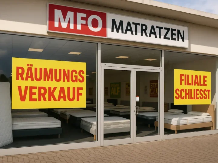 Matratzen Direct AG schließt alle Filialen