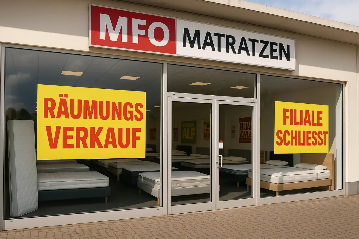 Matratzen Direct AG schließt alle Filialen