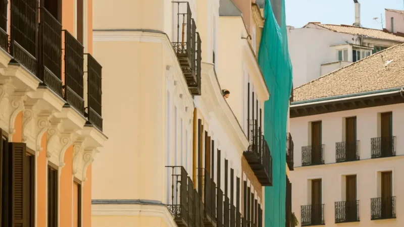 Vier Tote bei Hauseinsturz in Madrid