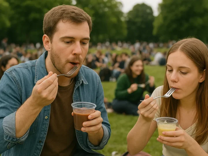 Pudding-Trend: Mit der Gabel essen