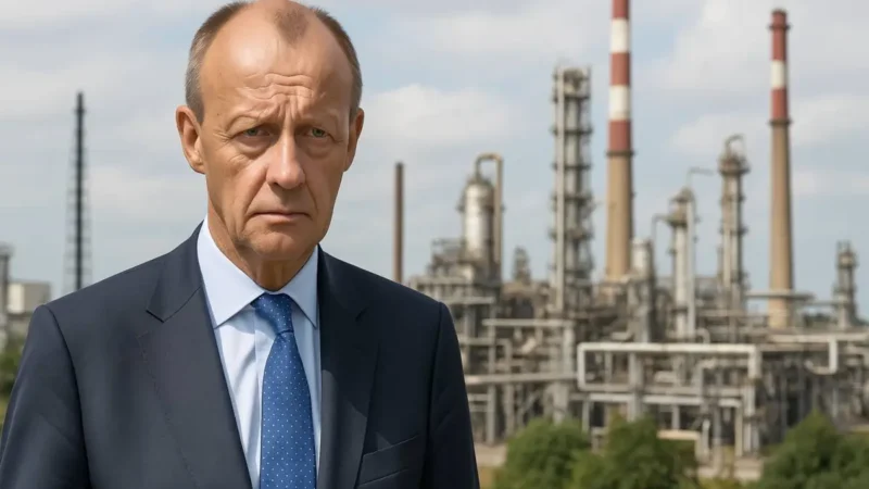 Merz kämpft um Ausnahme für Rosneft Schwedt