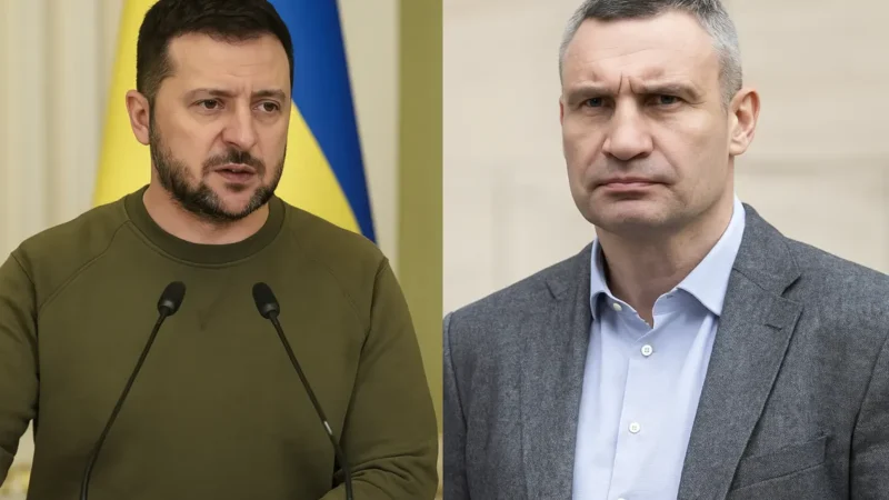 Selenskyj greift Klitschko wegen Stromausfällen an