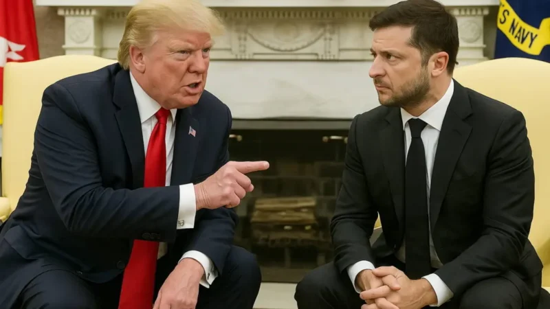 Trump gegen Selenskyj: Streit im Oval Office