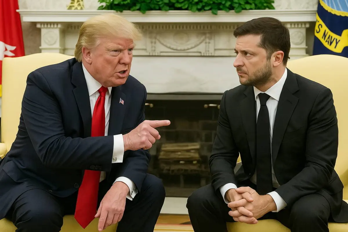 Trump gegen Selenskyj: Streit im Oval Office