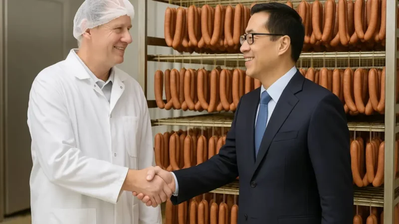 Chinesen kaufen deutschen Wursthersteller