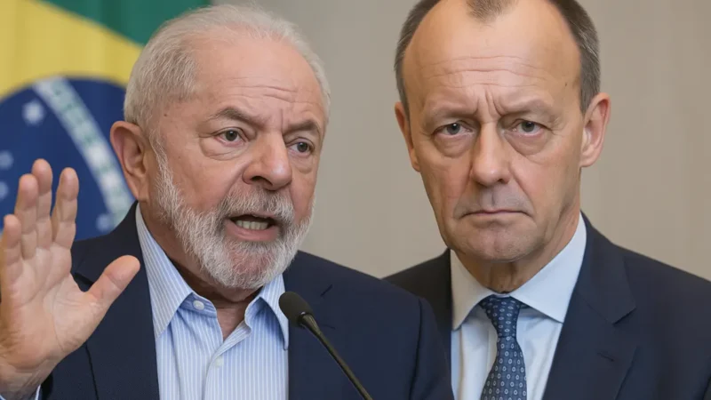 Lula kontert Merz, Streit um Belém eskaliert