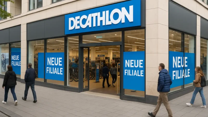 Decathlon eröffnet 25 neue Filialen