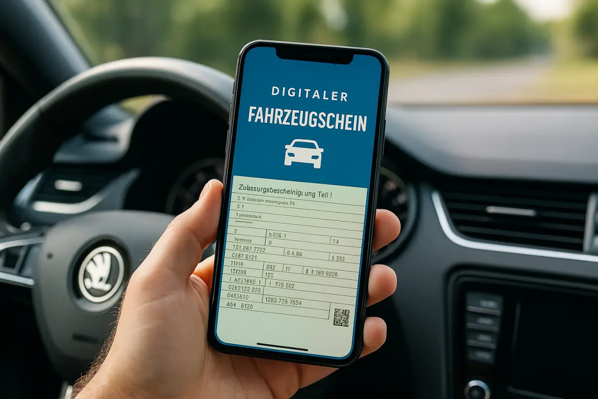 i-Kfz-App: Fahrzeugschein wird digital