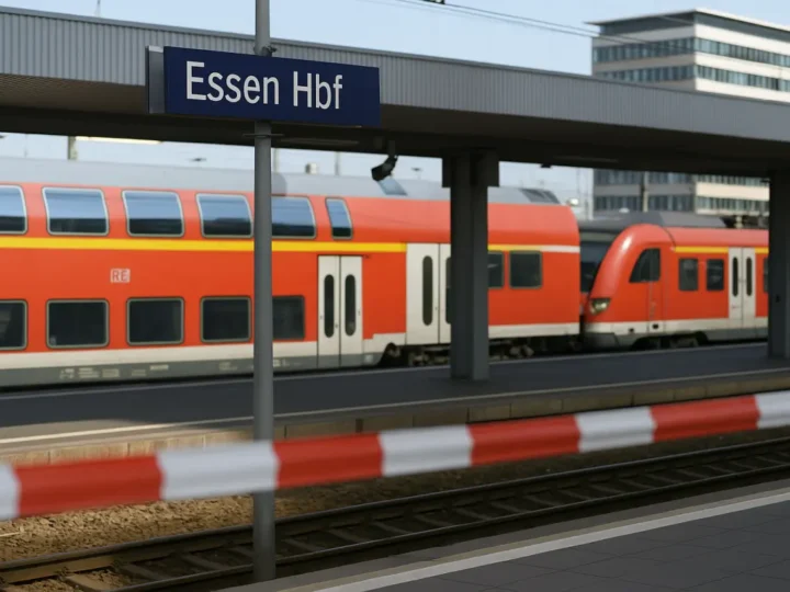 Essener Hauptbahnhof komplett gesperrt