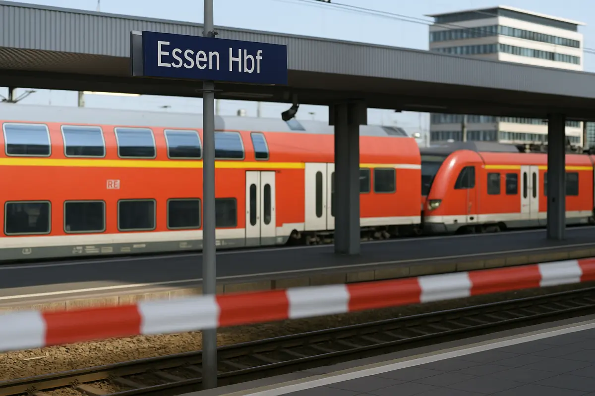 Essener Hauptbahnhof komplett gesperrt