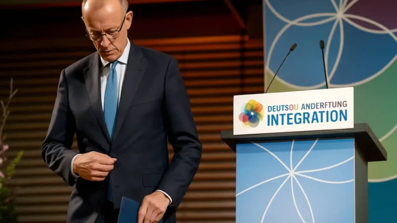 Protest bei Merz-Rede: Gäste verlassen Saal