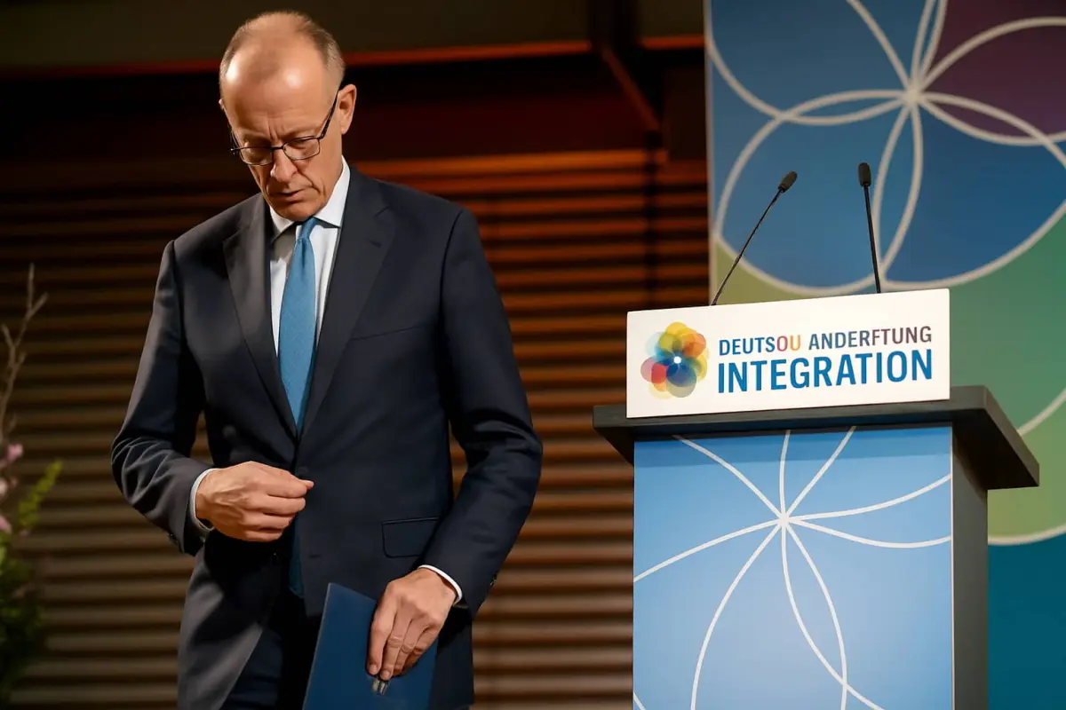 Protest bei Merz-Rede: Gäste verlassen Saal