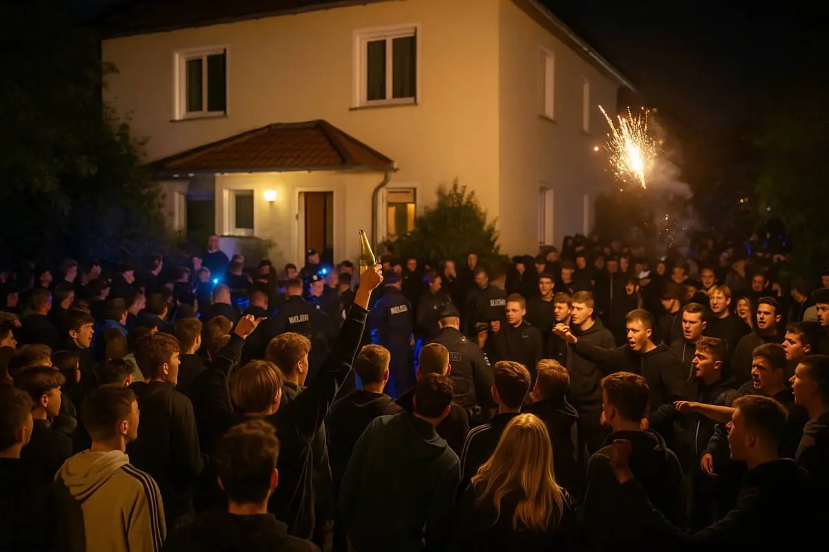 Snapchat-Party in Stuttgart eskaliert