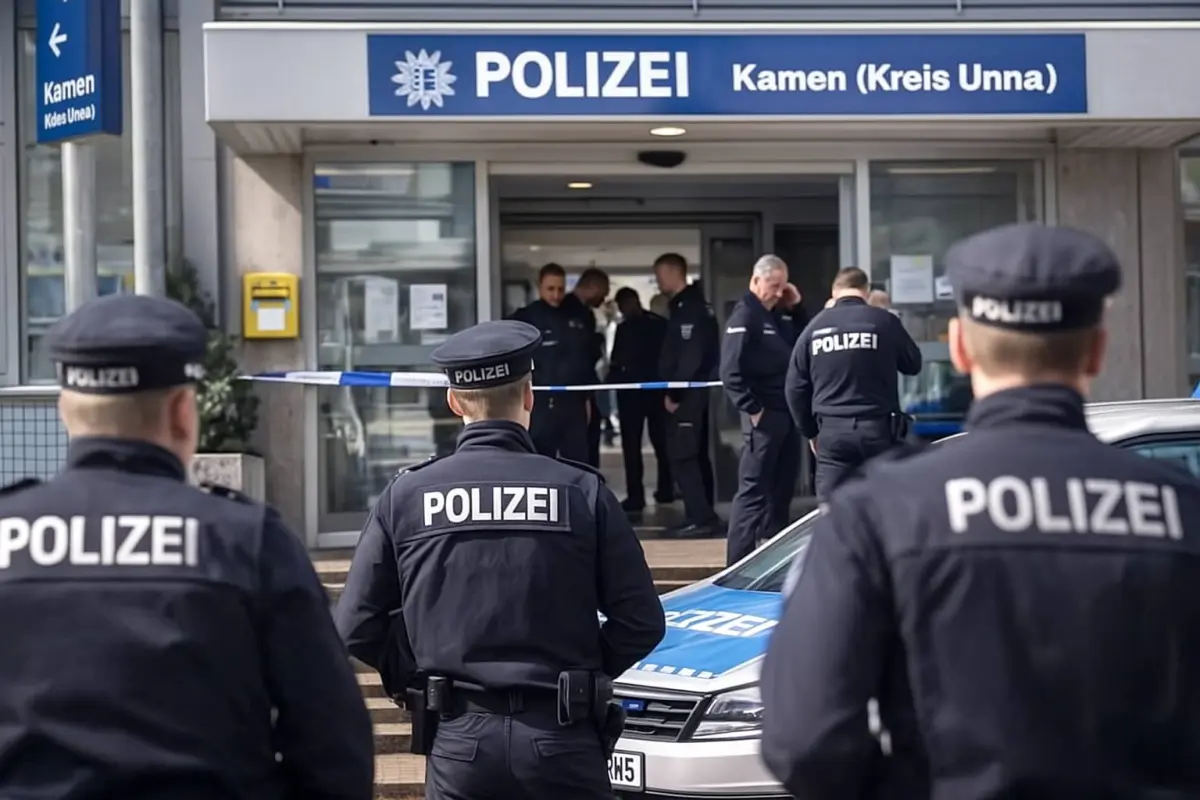 Mann erschießt sich in Polizeiwache Kamen