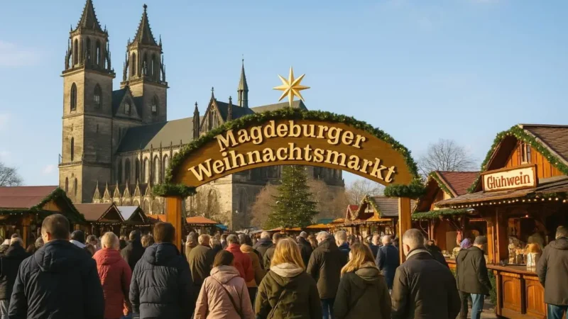 Magdeburg: Weihnachtsmarkt findet statt