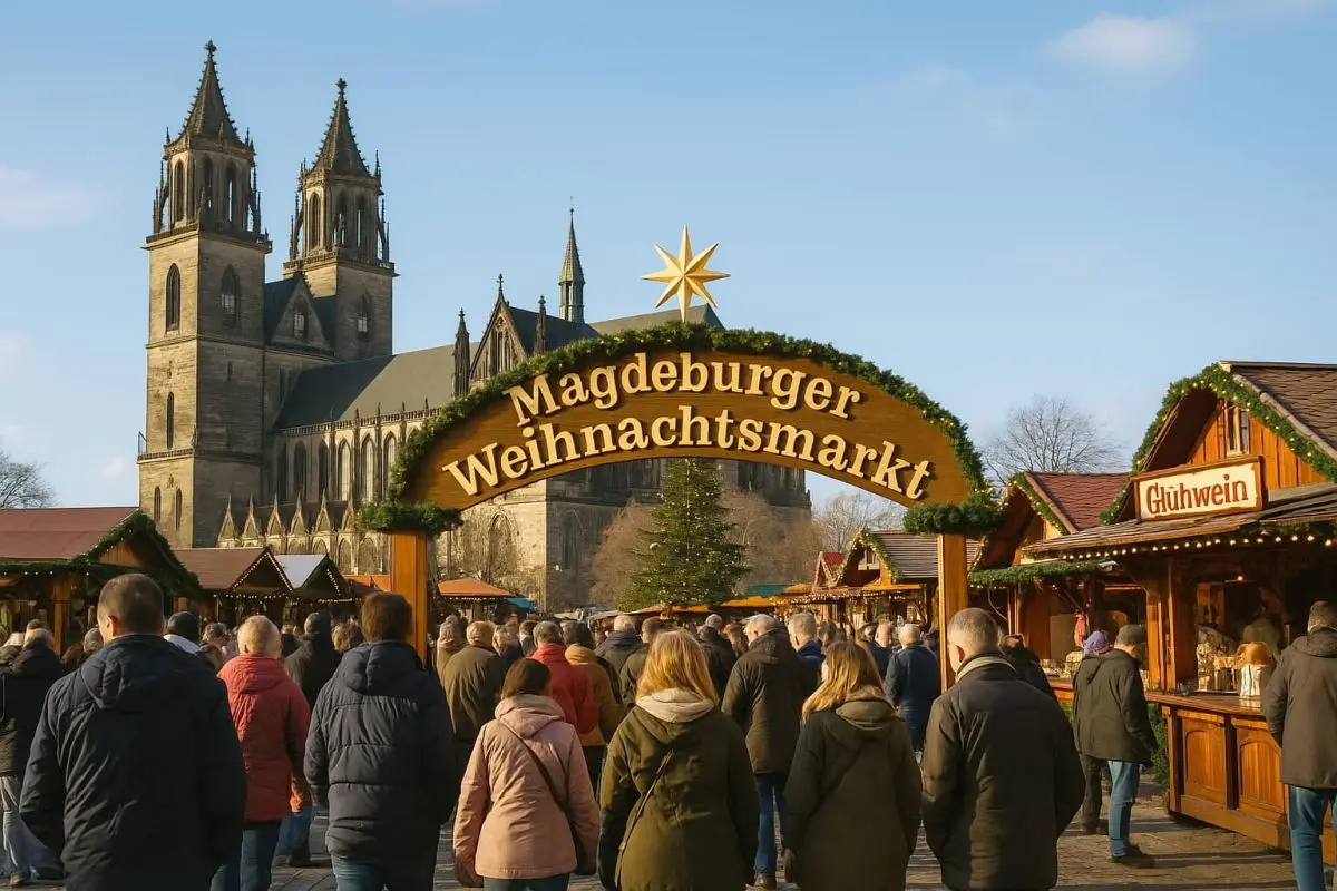 Magdeburg: Weihnachtsmarkt findet statt