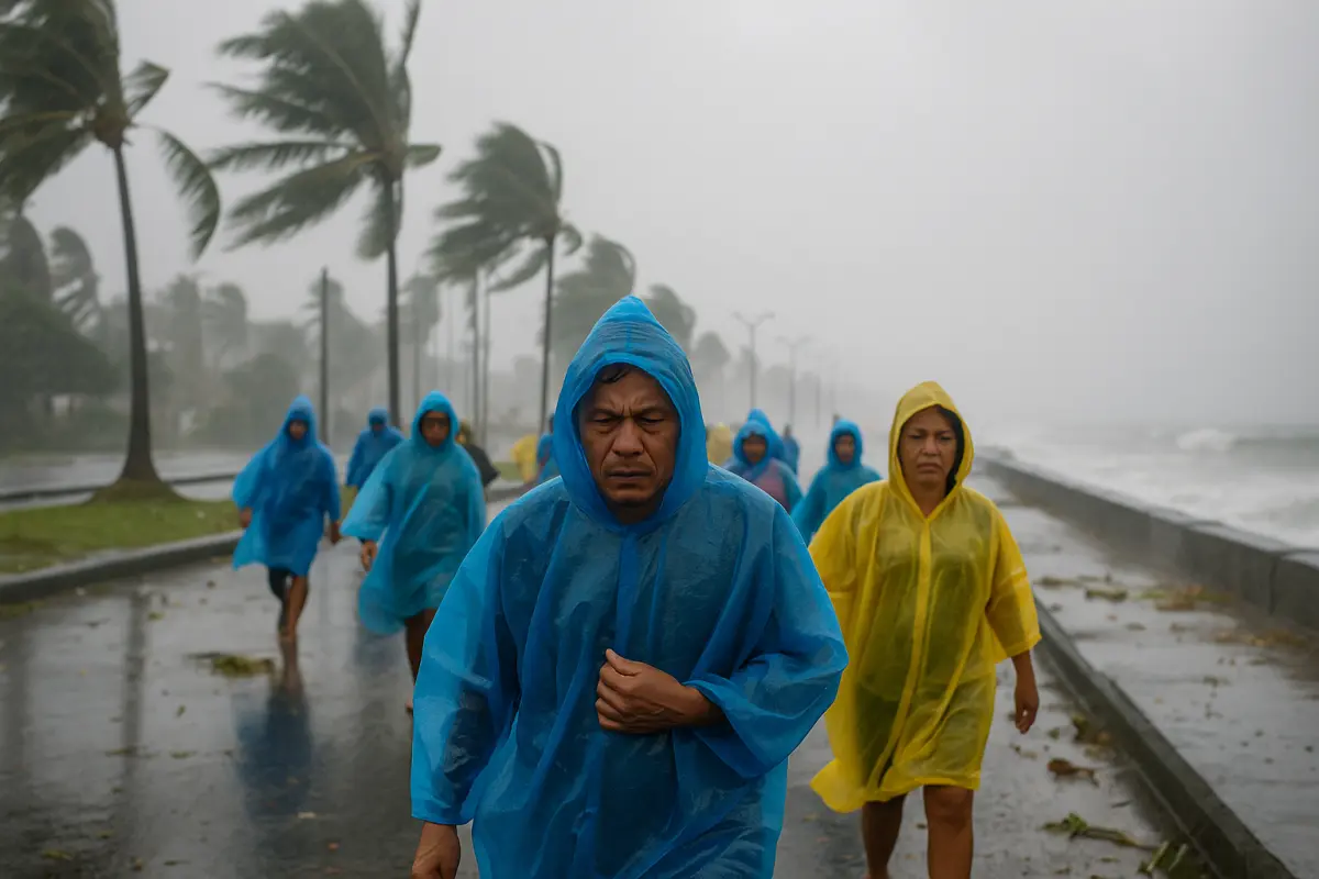 Supertaifun Fung-Wong trifft Philippinen