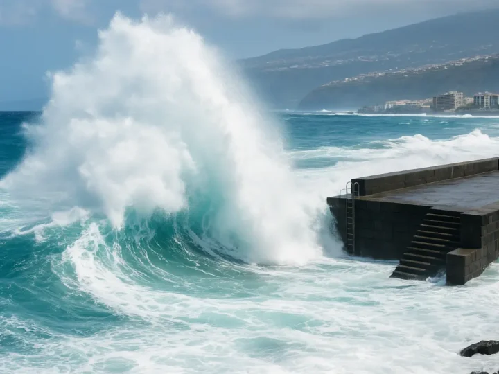 Tödliche Riesenwellen auf Teneriffa