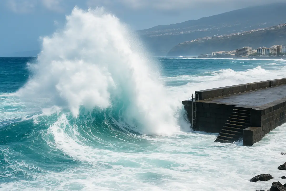 Tödliche Riesenwellen auf Teneriffa