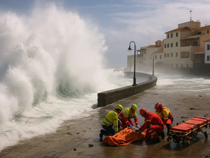 Teneriffa: Drei Tote durch Riesenwellen