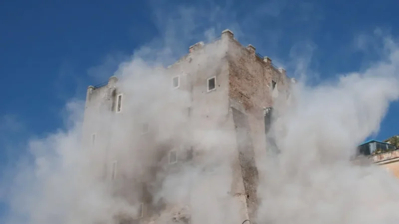 Arbeiter stirbt nach Turm-Einsturz in Rom