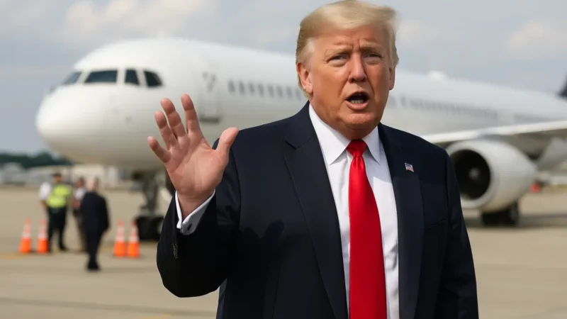 US-Shutdown: Trump droht Fluglotsen