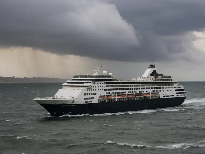 Sturm stoppt Kreuzfahrtschiff vor Portugal