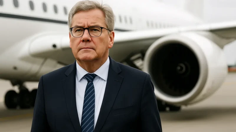 Wadephul gestrandet, Regierungsflieger kaputt