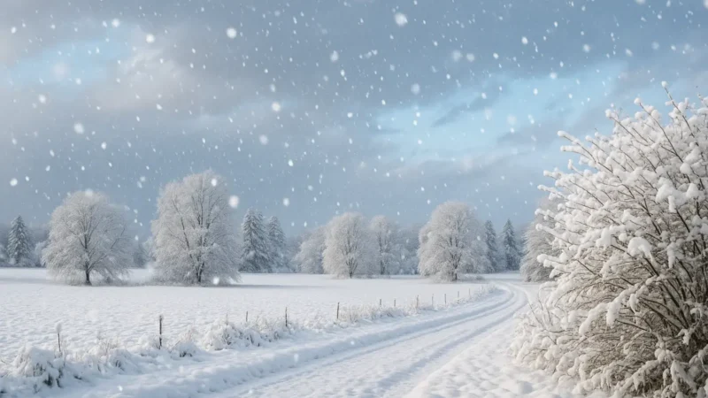 Polarfront bringt Schnee nach Deutschland