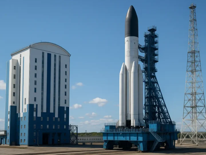 Putins Weltraumbahnhof ohne Strom