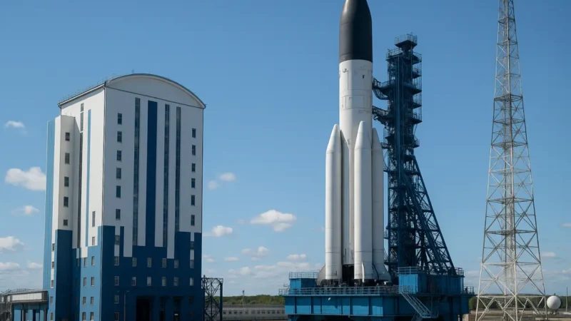 Putins Weltraumbahnhof ohne Strom