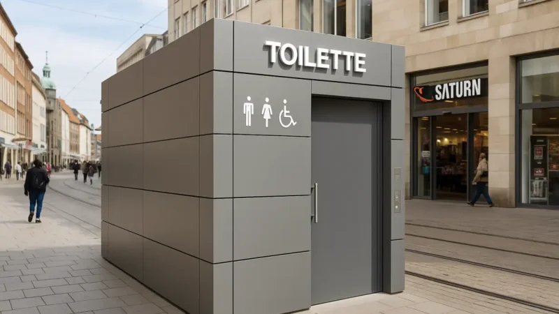 Bremens Millionen-Klo sorgt für politischen Streit