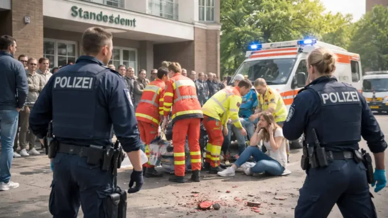 Illegale Böller verletzen fünf Menschen