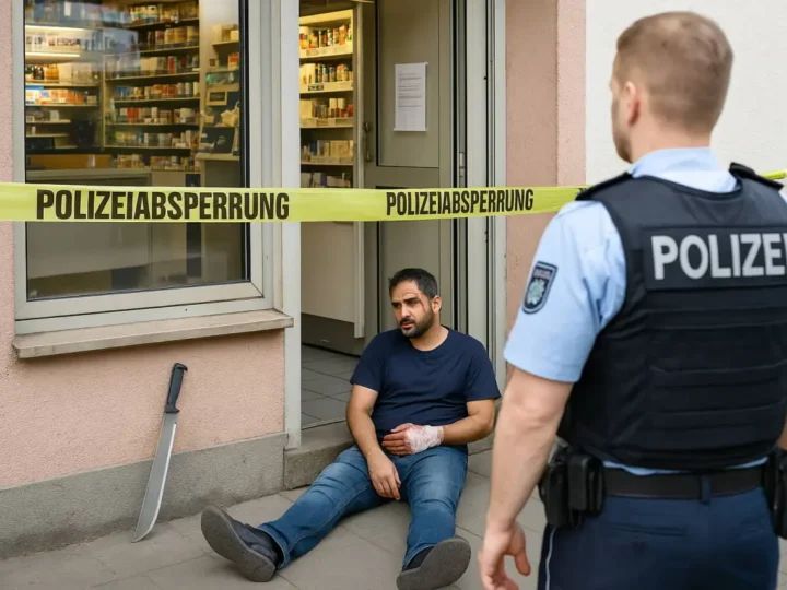 13-Jährige greifen Kioskbetreiber mit Machete an